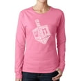 thumbnail image 1 of Hanukkah Dreidel - Women's Word Art Long Sleeve T-Shirt, 1 of 2