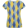 thumbnail image 1 of Hanukkah Jester Harlequin Costume All Over Womens T Shirt Multi X-LG, 1 of 2