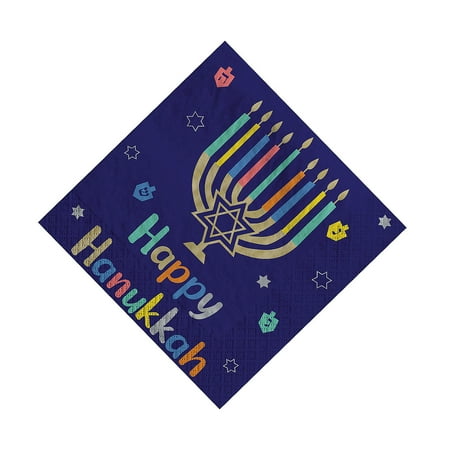 Hanukkah Joy Luncheon Napkins, Party Supplies, Hanukkah, 40 Pieces