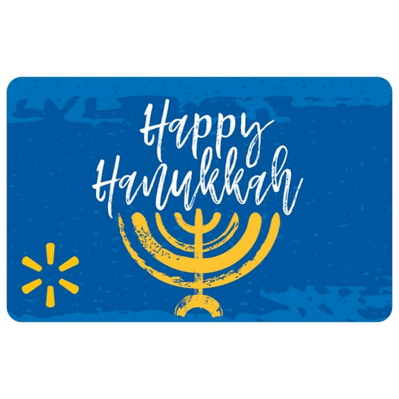 Hanukkah Menorah Walmart Gift Card