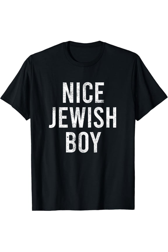 Hanukkah Nice Jewish Boy Cool Chanukah Festival Jewish Gift T-Shirt