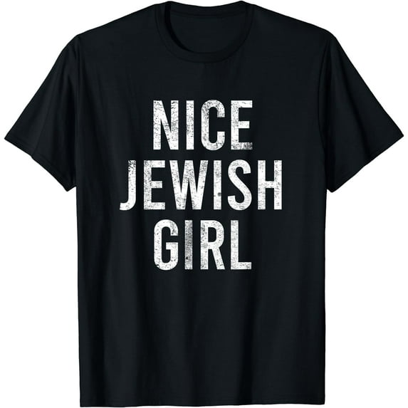 Hanukkah Nice Jewish Girl Chanukah Festival Jewish Gift T-Shirt