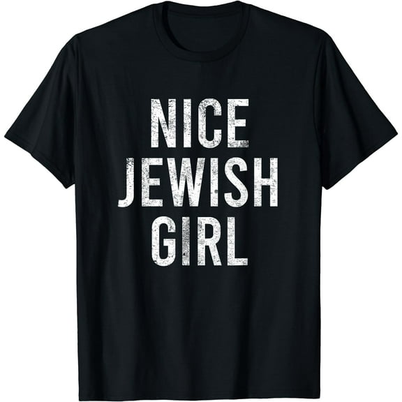 Hanukkah Nice Jewish Girl Chanukah Festival Jewish Gift T-Shirt