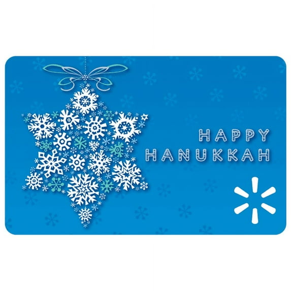 Hanukkah Ornament Walmart Gift Card