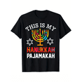 thumbnail image 1 of Hanukkah Pajamakah Funny T-Shirt for Men and Women - 100% Cotton, All-Season, Round Neck, Printed Design, Regular Fit - Ideal for Hanukkah Gift Exchange Activities, 1 of 11
