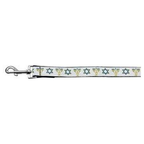 Hanukkah Pet Dog Cat Nylon Collar or Leash, "Jewish Traditions"