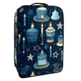 thumbnail image 1 of Hanukkah Polyester Shoe Box Organizer Storage Container, 23x31cm/9x12in - Stackable and Durable Shoe Storage Solution for Closet Organization and Space Saving, 1 of 7