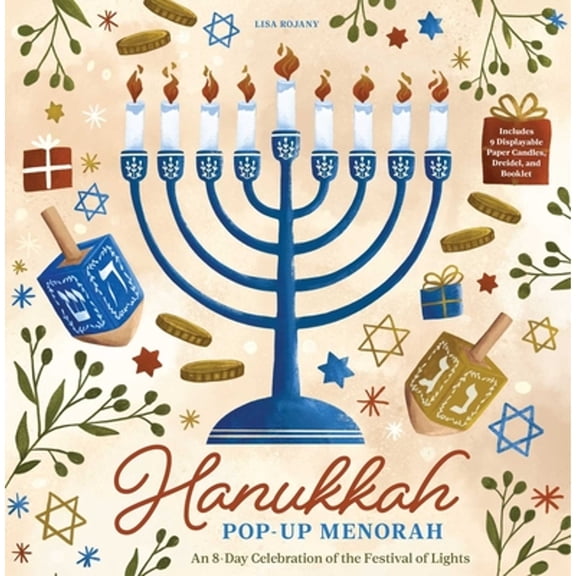 Pre-Owned Hanukkah Pop-Up Menorah: An 8-Day Celebration of the Festival of Lights, (Hardcover)
