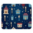thumbnail image 1 of Hanukkah Printed Square Desk Mat Mousepad, 8.3x9.8 Inch, Non-Slip Rubber Bottom, Suitable for Office and Gaming, 1 of 6