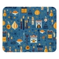 thumbnail image 1 of Hanukkah Square Desk Mat Mouse Mat Mouse Pad, 8.3x9.8 Inch, Non-Slip Rubber Bottom, Printed, Suitable for Office and Gaming, 1 of 6