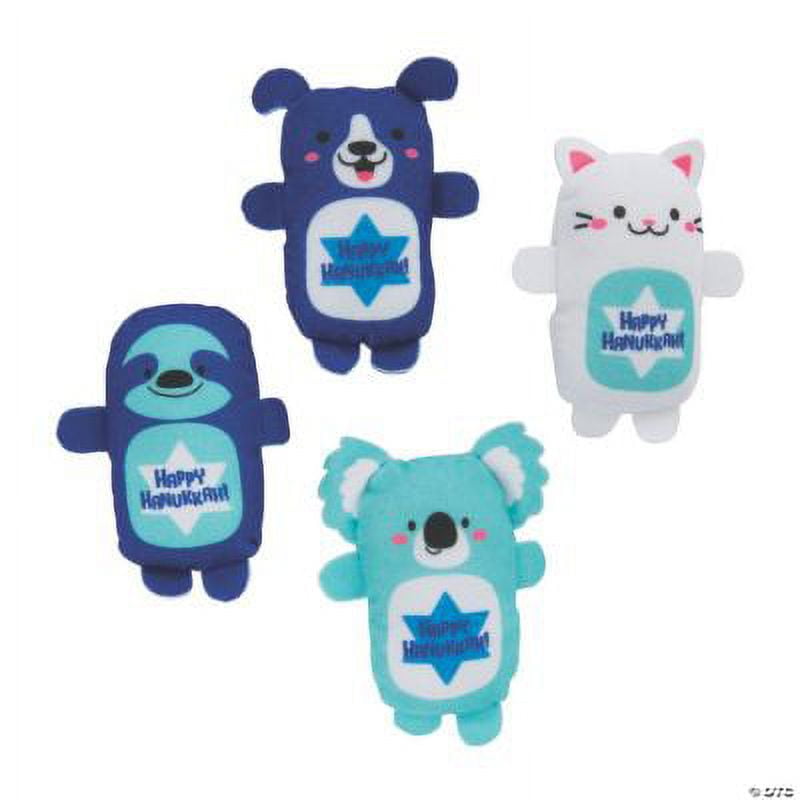 Hanukkah Stuffed Animal Assortment, Hanukkah, Toys, 50 Pieces