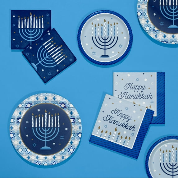 Hanukkah Tableware Kit, Serves 8