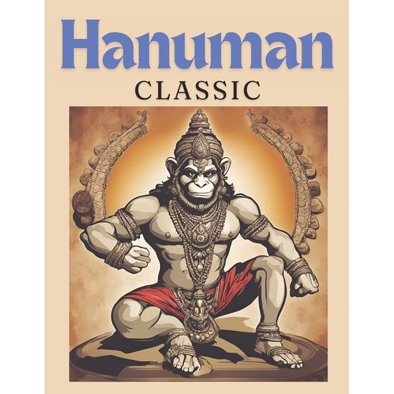 Hanuman Classic: Coloring Book, (Paperback)