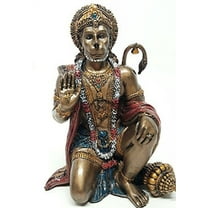 Hanuman - Hindu God of Strength Statue Sculpture Deity Figure