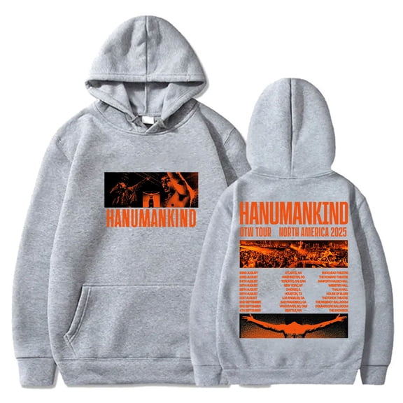 Hanumankind OTW Tour 2025 Hoodies Cosplay Women Men Fashion Long Sleeve Sweatshirts