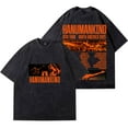 thumbnail image 1 of Hanumankind OTW Tour 2025 Merch Vintage Wash T-Shirts Women Men Cotton Short Sleeve Tee, 1 of 5