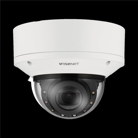 Hanwha XND-8083RV 6MP IR Indoor Vandal Dome AI Camera