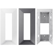 Hanwha Techwin Mounting Box for Intercom, White, Dark Gray