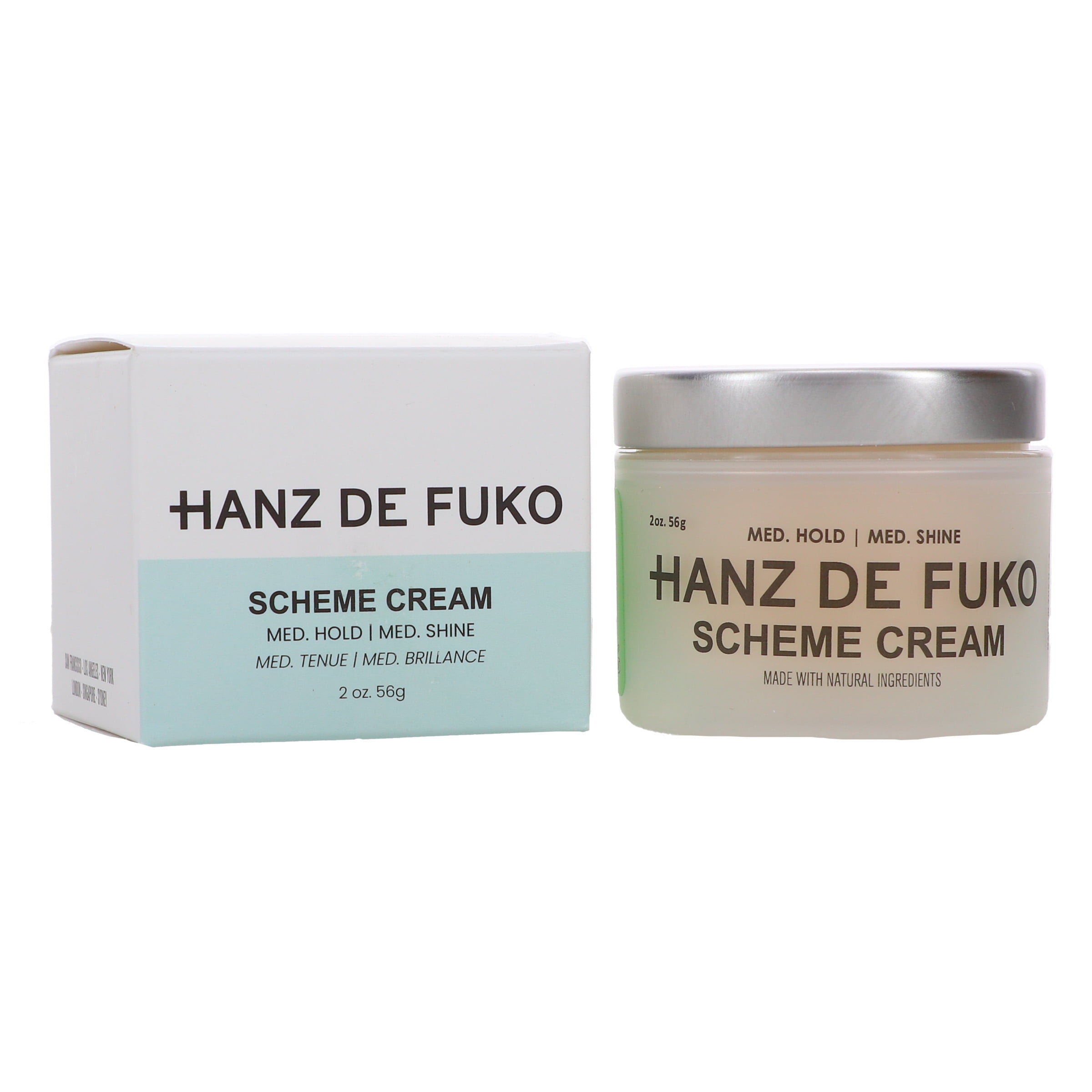 Hanz De Fuko Scheme Cream - Versatile Styling Cream, Medium Hold