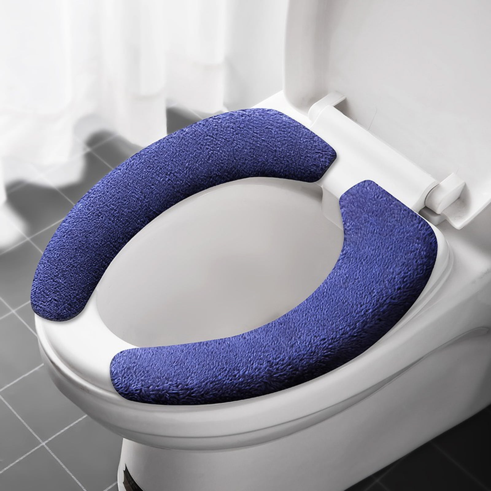 Hanzidakd Toilet Mat Thicker Bathroom Toilet Seat Cover Pads Soft