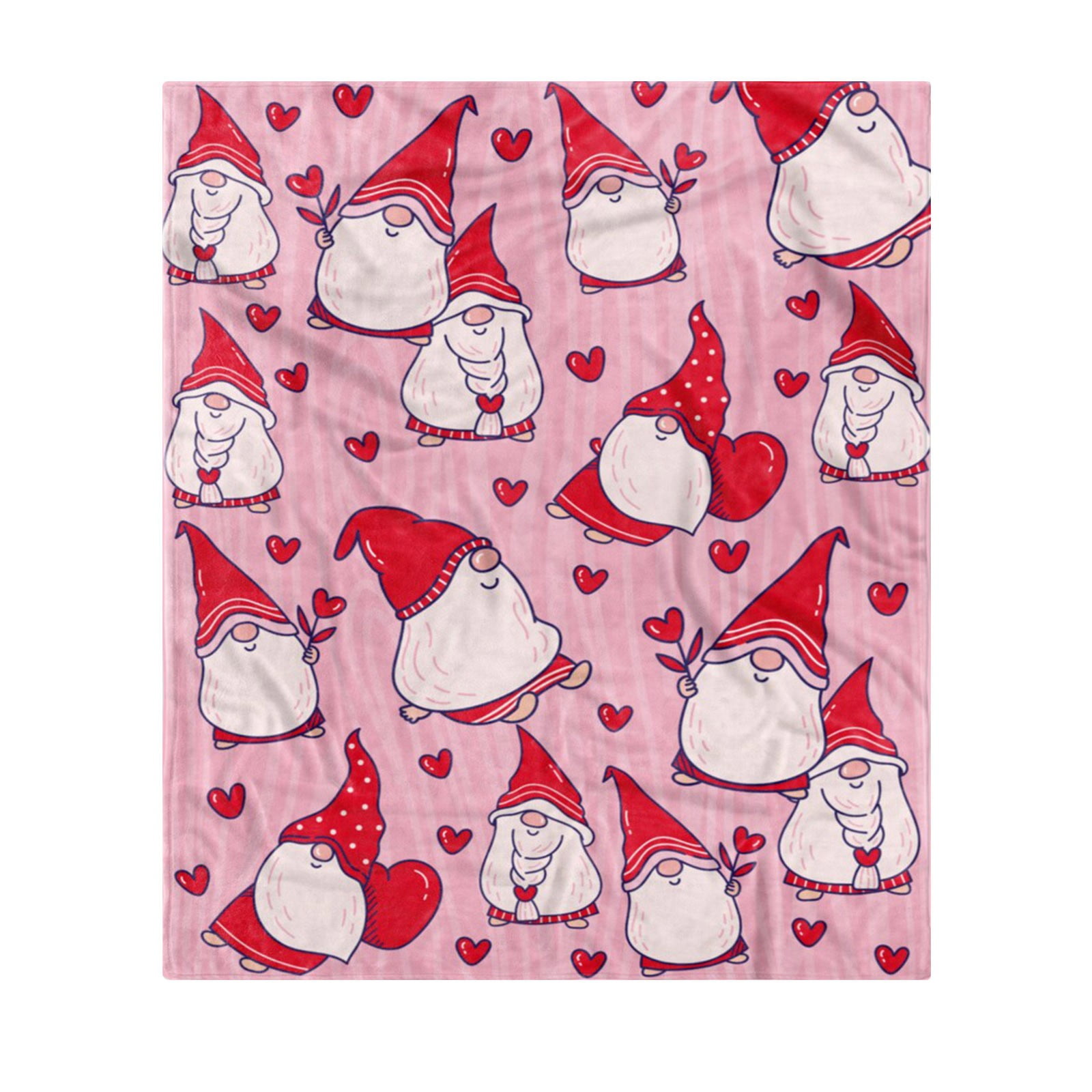Hanzidakd Valentine's Day Blanket Valentine's Day Blanket Flannel