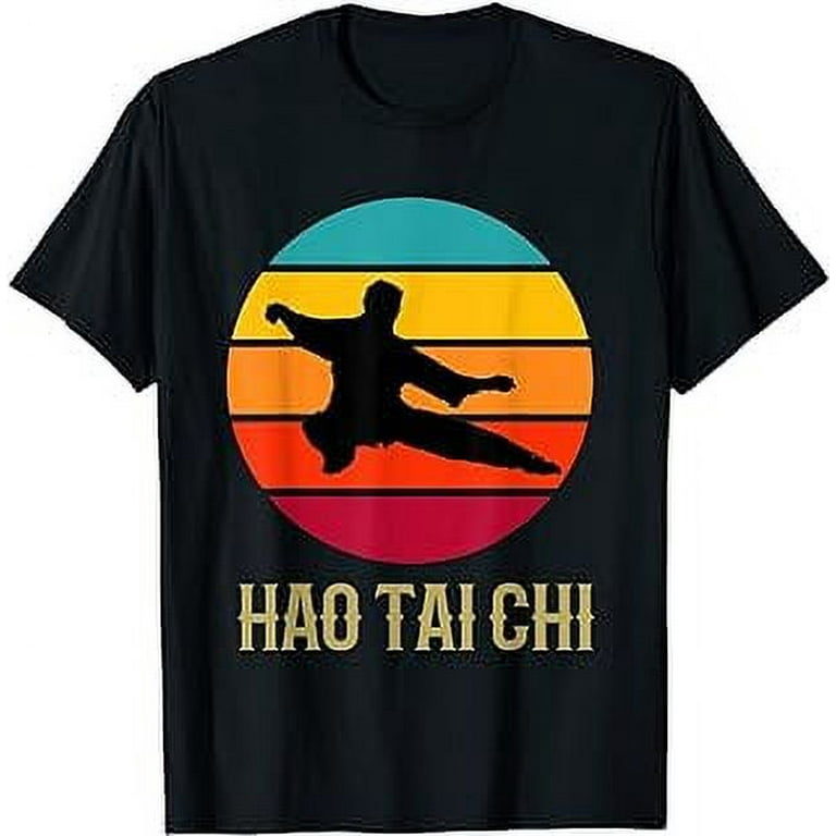Vintage Retro Sunset Tai Chi T-Shirt Vintage Retro Sunset Tai Chi T-Shirt