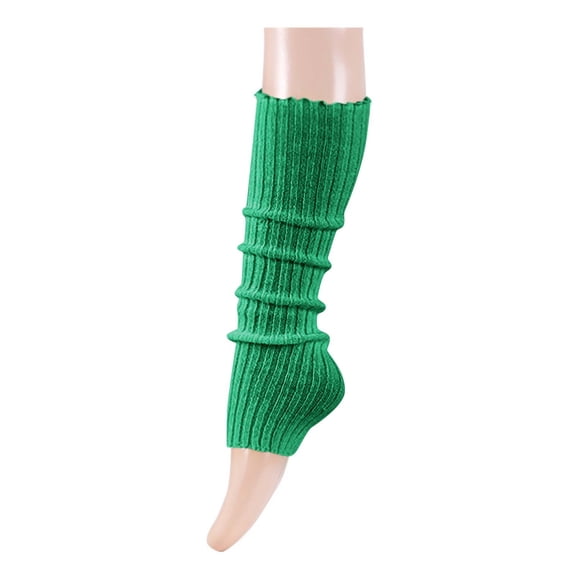 HaoXianJian 80s 90s Leg Warmers for Women Knit Leg Warmers Crochet Ribbed Leg Socks for Party Accessories for Inspired Outfits for Yoga,Running,Hiking