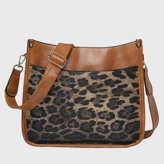 HaoXianJian Bags for Women Shoulder Bag Leopard Print Underarm Purse Tote Bag Handbags Large acity Bag