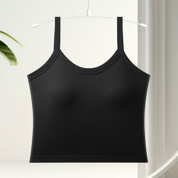HaoXianJian Cropped Tank Top for Women Basic Sleeveless Yoga Crop Camisoles Top Fitness Casual Athletic Sports Shirts Exercise Undershirts