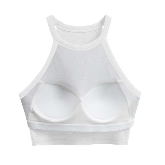 HaoXianJian Cropped Tank Top for Women Basic Sleeveless Yoga Crop Camisoles Top Fitness Casual Athletic Sports Shirts Exercise Undershirts