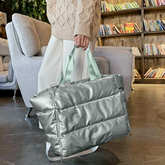 HaoXianJian Large Capacity Travel Bag, Foldable Travel Bag, Expandable Travel Duffel Bag, Collapsible Waterproof Large Capacity Travel Handbag, Overnight Bag for Women and Man