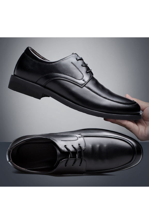 Leather Dress Shoes for Men Loafers Boats Dress Driving Classic Wingtip Oxfords for Men Wide Summer Breathable Fashion Walking Work Office Business Male