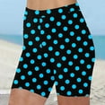 thumbnail image 1 of HaoXianJian Long Swim Board Shorts Polka Dots High Waisted Quickly Dry Beach Swimming Shorts for Women Summer Shorts, 1 of 5