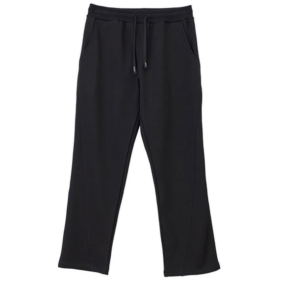 HaoXianJian Men's Fleece Sweatpants Straight Leg Pants Athletic Yoga loungewear Drawstring Elastic Waist Casual Pants with Pockets Plus Size 3X 4X 5X