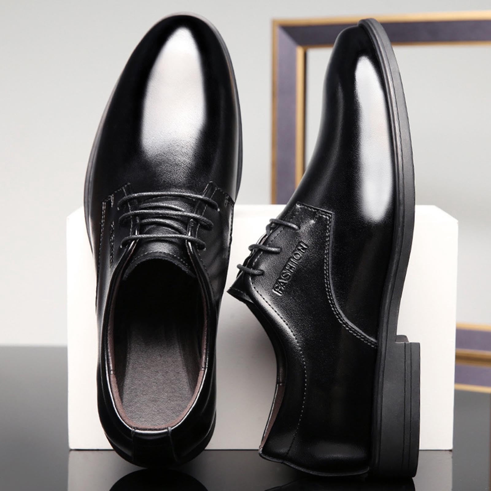 2021 spring new men's shoes business dress shoes fashion lace men's shoes shoes shoes main image 0