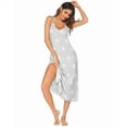 thumbnail image 1 of HaoXianJian Pajamas for Women Sleeveless Long Nightgown Full Slip Soft Nightshirt Star Print Sleep Dress Chemise Sleepwear Loungewear Dresses, 1 of 5
