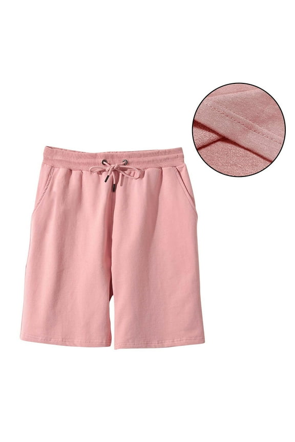 Plus Size Long Shorts for Women Knee Length Short Pant High Waisted Hiking Golf with Pocket Shorts for Women 2X 3X 4X