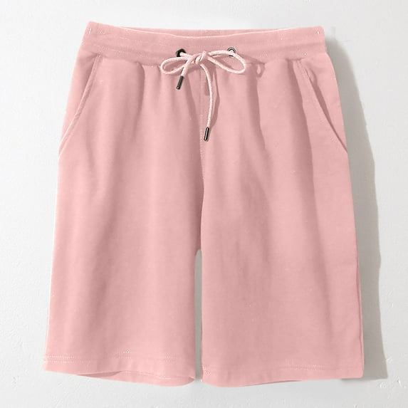 HaoXianJian Plus Size Mens Casual Shorts Drawstring Waist Cargo Short Golf Shorts Men Hiking Shorts Outdoor Athletic Beach Short Pants Gym Workout Shorts L-5X