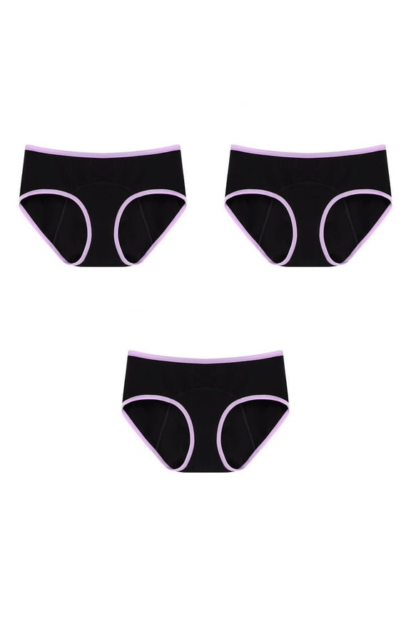 Plus Size Women's High Absorbency Period Underwear Leakproof Panties Incontinence Protective Briefs No side leaks Underpants 3X 4X 5X