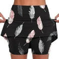 thumbnail image 1 of HaoXianJian Plus Size Women's Quickly Dry Tennis Skirts Golf Skorts Pockets Pleated Mini Skirt Athletic Liner Shorts Summer Clothes 3X 4X 5X, 1 of 5