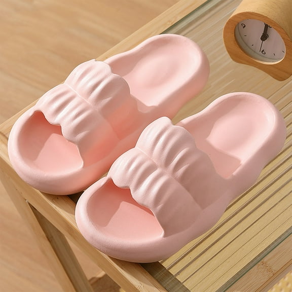 HaoXianJian Slippers for Women and Men | House Slides Shower Sandals | Cushioned Thick Sole Non-Slip Shower Slippers Bathroom Super Soft Comfy House Cloudy Slide Slippers for Indoor and Outdoor
