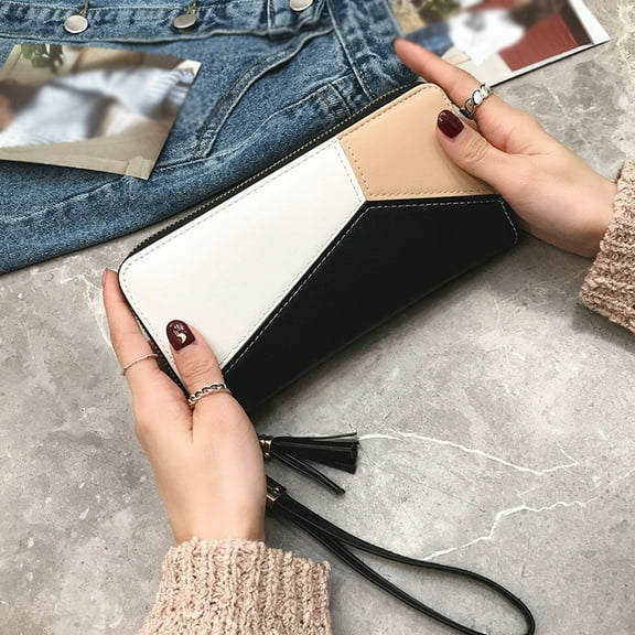 HaoXianJian Small Pouches for Purse, New Small Makeup Bag for Purse , Women Wallets Organizer Pouches for Cosmetic Jewelry Coin Change Cards Key, Purse Accessories