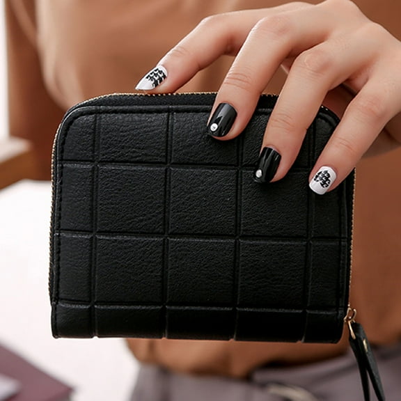 HaoXianJian Small Pouches for Purse, New Small Makeup Bag for Purse , Women Mens Wallets Organizer Pouches for Cosmetic Jewelry Coin Change Cards Key, Purse Accessories