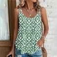 thumbnail image 1 of HaoXianJian Summer Womens Summer Tank Top Floral Print Tee Sleeveless T Shirt Casual Loose Fits Tunic Shirts 2025, 1 of 6