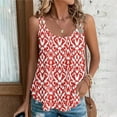 thumbnail image 1 of HaoXianJian Summer Womens Summer Tank Top Floral Print Tee Sleeveless T Shirt Casual Loose Fits Tunic Shirts 2025, 1 of 6