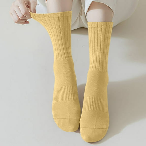 HaoXianJian Women Thin Cotton Socks, Strripe Bootie Socks Womens Above Ankle Crew Socks Lightweight Breathable Ventilation Hiking Comfy Socks Dress Socks Gifts for Women
