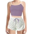thumbnail image 1 of HaoXianJian Womens Pajamas s sole Tops Shorts Sleepwear Knit Pjs Loungewear Summer Sleepwea Size 2X 3X, 1 of 2