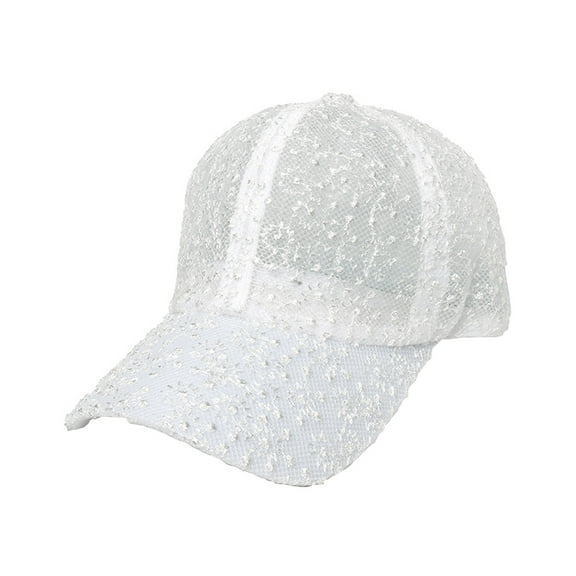 HaoXianJianUnisex Baseball Cotton Lace Blank Daddy Washed Sport Mesh Adjuable Vintage Solid Hat for Running Workouts and Outdoor Activities All Seasons
