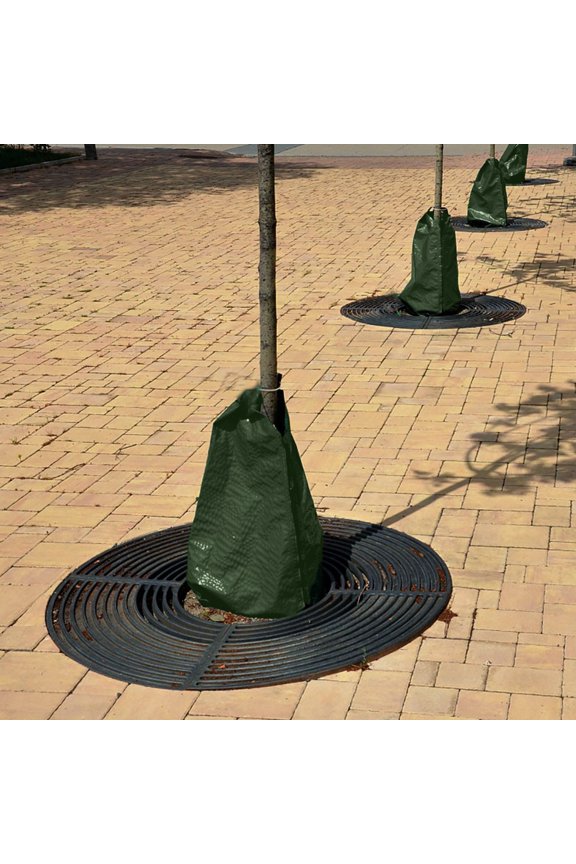 20 Gallon Tree Watering Bag for Slow Release Irrigation | Durable PVC Tarpaulin with Sturdy Zipper & Leak-Proof Design | Professional Garden Watering Solution for Drought Protection