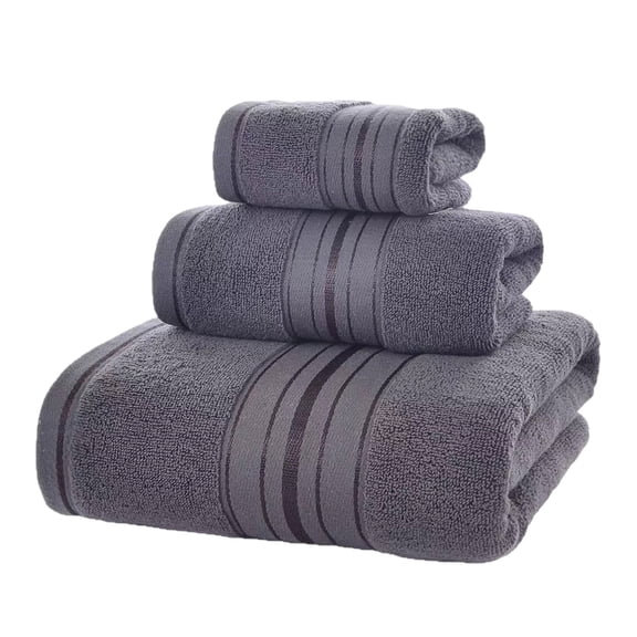 HaoXun 3 Packs Bath Towels - 100% Long-Staple Cotton Luxury Ultrasoft Large Bath Sheets for Bathroom Hotel Spa Home Use